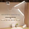 Rechargeable Student Desk Clip-On Table Lamp with Eye Protection for Bedside Reading