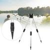 Fishing Equipment Aluminum Alloy Shrinkage Fishing Rod Tripod Stand Ultrashort Folding Sea Pole Bracket Equipment Accessory