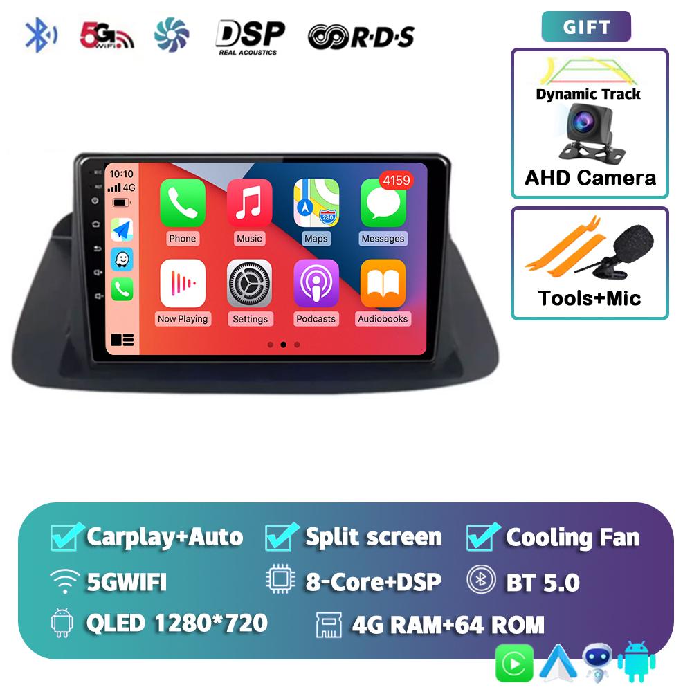 Android 14 Carplay Car Radio For Honda Accord 8 Spirior 2008-2013 GPS Multimedia Video Player Navigation GPS DSP WIFI+4G Stereo