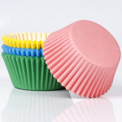 Новые 200 шт. Разноцветные Маслостойкие Бумажные Формочки для Выпечки Кексов Одноразовые Основы для Кексов