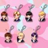 Милый Аниме Костюм BTS Мультяшная Акриловая Брелок-Ключница, Мультяшная Фигурка Bangtan Boys Брелок, Аксессуар для Сумки K-pop ARMY