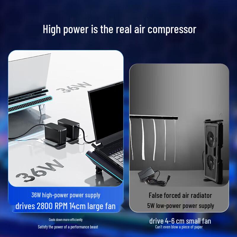 llano V12 Gaming Laptop Cooler Stand