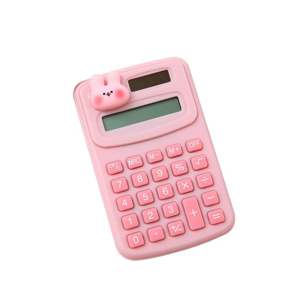 Милый мини-калькулятор 8-разрядный бухгалтерский калькулятор Высококачественный математический калькулятор Школа