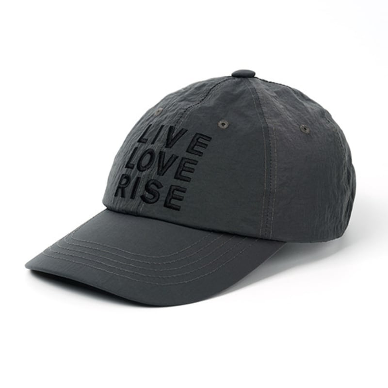 macni NYLON LLR DEEP BALL CAP CHARCOAL