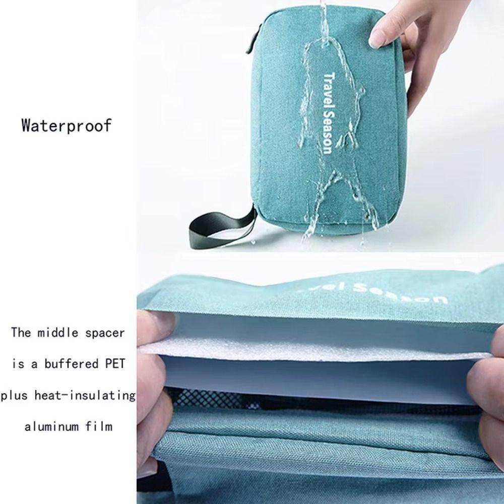 Hanging Hook Hanging Toiletry Bag Large Capacity Travel Cosmetic Bag Wash Organizer