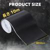 Calm Wish Carbon Fiber Sticker Film Sheet for Car Exterior and Scratch 10cm X 10m Wrapping, Wrapping, Black, Wallpaper, Removal,