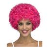 Парик - Disfrazzes - Кудрявый - Розовый - Женский - Многоцветный