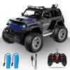 Scale RC Jeep Car for 4WD Creeper Scale RC Car with Lights Spraying Rechargeable 2 Battery Japanese Instruction A Great Gift for Kids and Adults Alike
