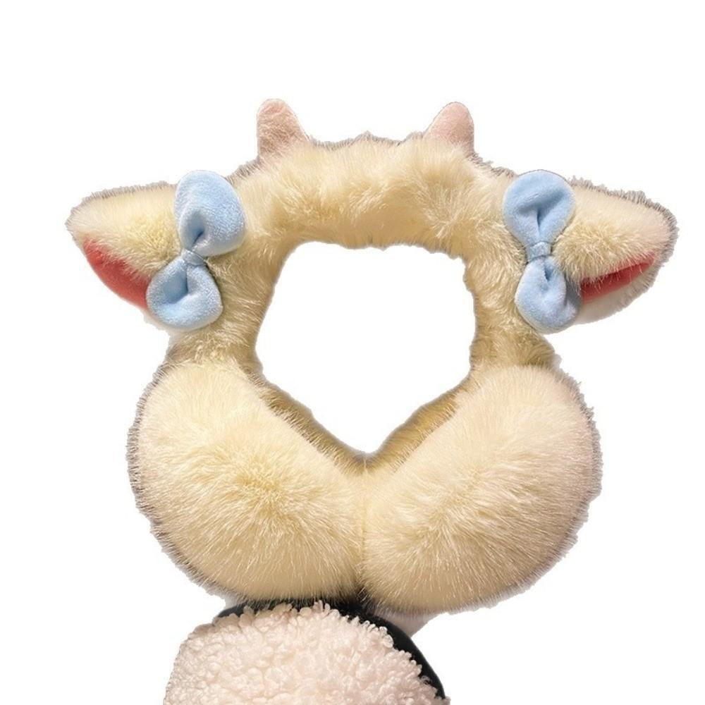 Теплозащитные плюшевые наушники, утолщенные накладки на уши, модная защита ушей, повязка на голову, зима