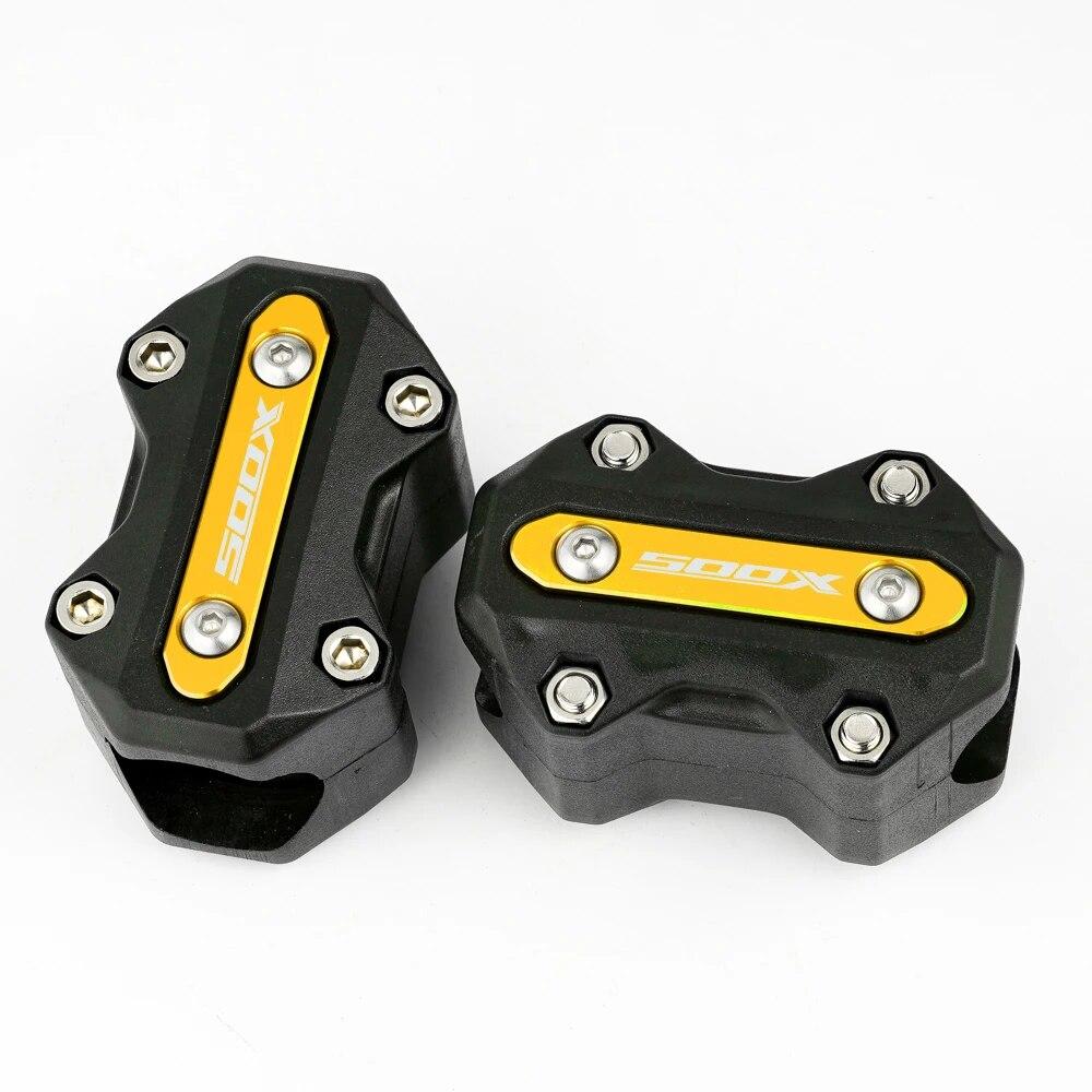 Подходит для Honda CB500X CB500F NC750X NC 750X круглый год защита двигателя мотоцикла защита бампера декоративный блок с лазерным логотипом