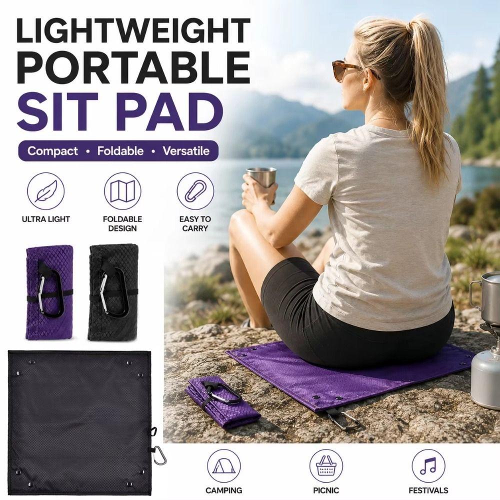 Waterproof Portable Camping Mat Ultra Light Picnic Fruit Tray Comfort Fruit Wash Basket Camping