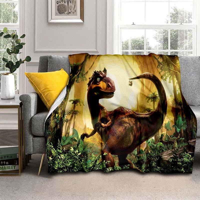 Одеяло с динозавром для мальчиков, фланелевое одеяло с древними животными, одеяла с динозаврами для дивана, дивана, спальни, гостиной