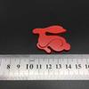 3D Metal Running Rabbit logo Car Stickers For Volkswagen Polo Golf 3 4 5 6 7 GTI  Car Body Trunk Emblem Badge Decal Car Sticker