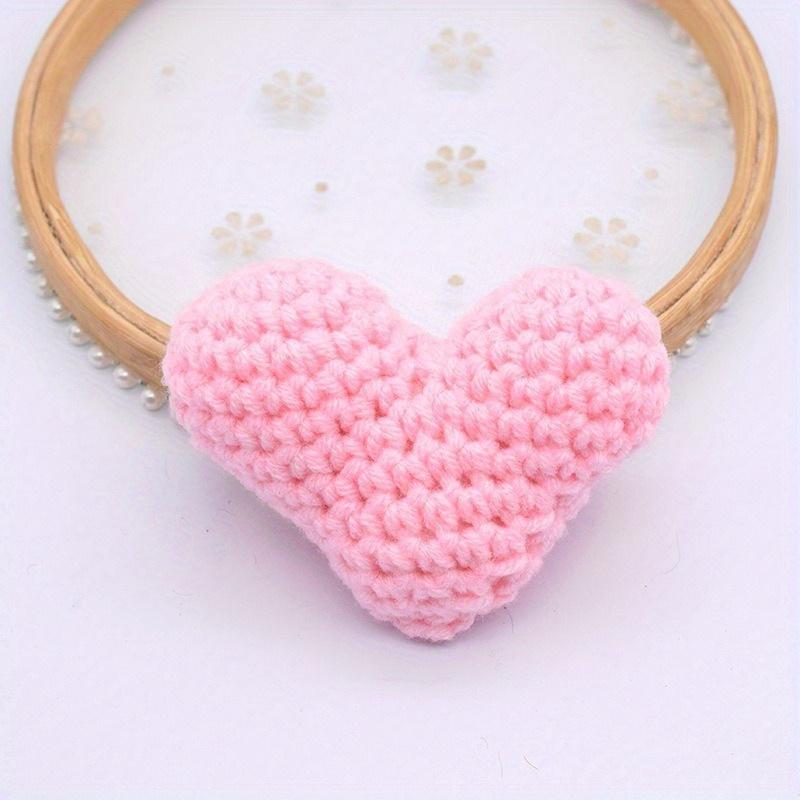 Полуфабрикаты в форме сердца Аксессуары Ручная работа Вязание крючком Шерсть Хлопок Вязание Персиковое сердце Одежда Обувь Носки Шарф Аксессуары Аксессуары Аксессуары