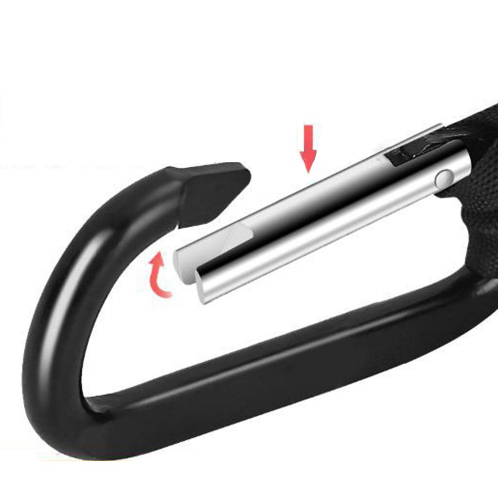 Универсальные карабины-крючки для коляски с высокой грузоподъемностью, многофункциональный крючок для покупок и активного отдыха