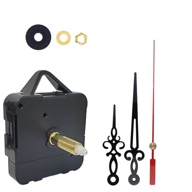 Комплект для замены часового механизма с длинным валом 32 мм для ремонта часов дома, в офисе и в мастерской