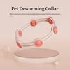 Ошейник против комаров для домашних собак, противопаразитарный ошейник против блох, подходит для телескопических ошейников для маленьких и больших собак и кошек