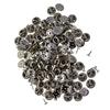 100 Sets DIY Tie Tacks Butterfly Pinch Back Pins Brooch Findings Silver