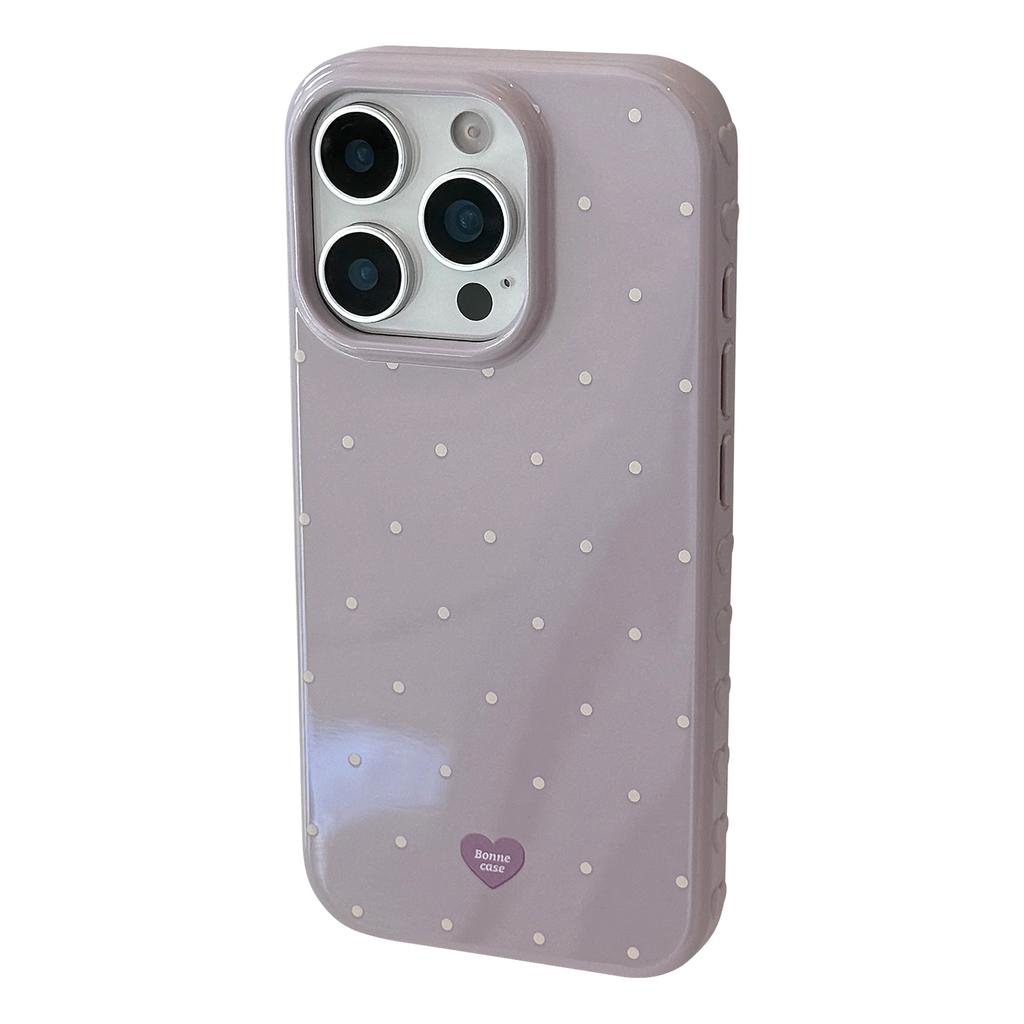 INS Чехол для мобильного телефона в горошек, маленький, свежий, для IPhone 17 16 15 14 13 Pro Max, Ультратонкий, Ударопрочный чехол для IPhone 17 Pro