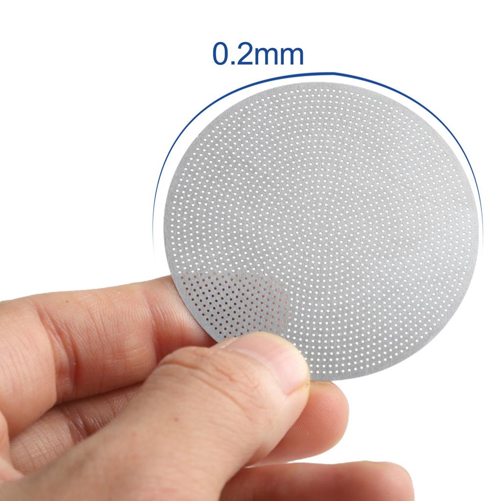 Корзина для кофейного портафильтра, сетка для эспрессо-шайбы из нержавеющей стали, мм, плотное прилегание, мм