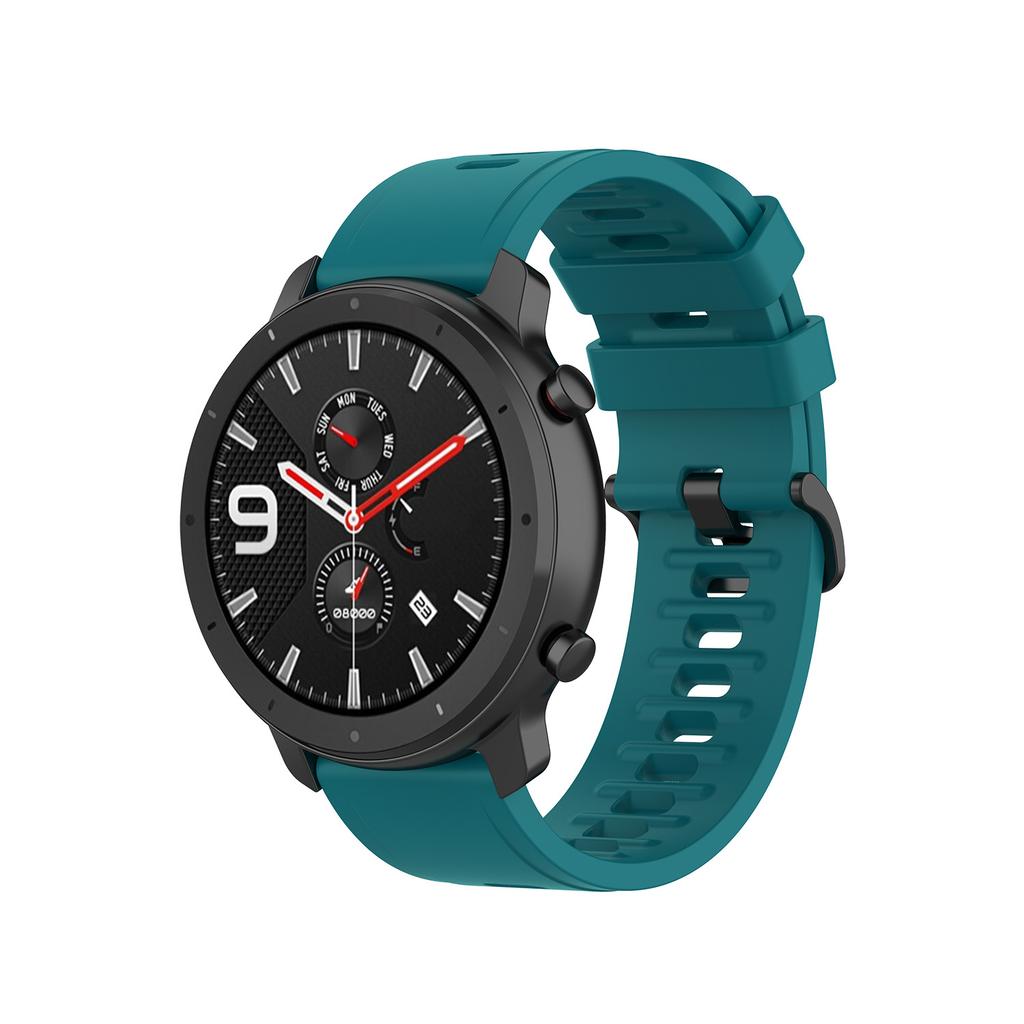 Силиконовый ремешок 22 мм 20 мм для Amazfit Active 2/GTS 4 Mini 3 2e Браслет для Amazfit GTR/4 3 Pro 47 мм/Amazfit Bip 6/Balance 2 Ремешок