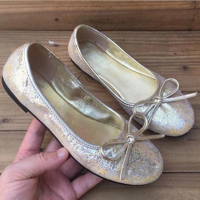 Парижские шелковые туфли-балетки с бантом женские с круглым носком с открытым верхом на плоской подошве на одном ремешке с мягкой подошвой серебристые туфли Мэри Джейн