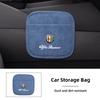 qctfz6 Plaid Self-Adhesive Storage Hanging Bag For Alfa Romeo Giulietta 159 147 156 166 Mito Giulia GT Stelvio Tonale