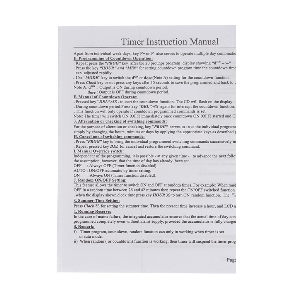 Цифровой таймер-розетка с ЖК-дисплеем, вставляемый, программируемый таймер, энергосберегающий, интеллектуальный электронный тайминг