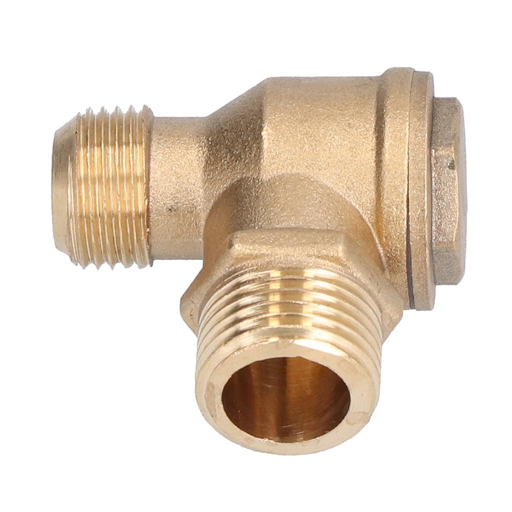 Check Valve TwoWay Brass Corrosion Resistant Replaceable Accessories for Air Compressor