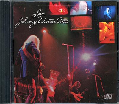 CD JOHNNY WINTER AND - Live Johnny Winter And CK30475 Columbia US Rock Б/у