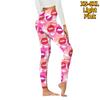 Womens Doodle Love Prints Stretch Yoga Leggings Fitness Running Gym Sports Active Pants