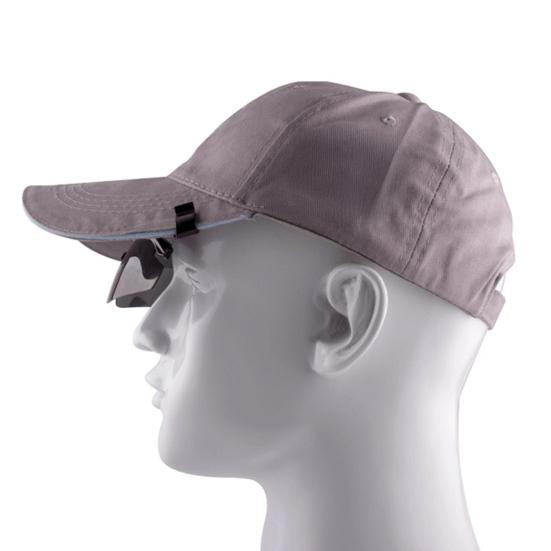 Clip-on Polarized Sunglasses Adjustable Flip Cover UV Protection Sunglasses Men Women Outdoor Hiking Golf Fishing Cycling Driving Traveling Hat