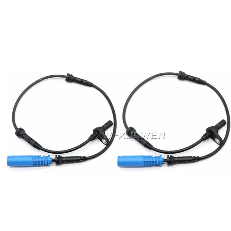 2x Front Right and Left ABS Wheel Speed Sensor 34526771702 For BMW E60 E64 E63 545i 550i 645Ci 630i 650i N62B44A N62B48B N62B44