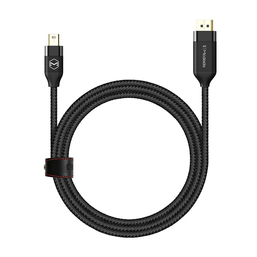 Mcdodo Mini Dp To Dp 4K Hdr Monitor Cable Black 2M Ca-8150