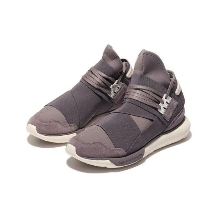 adidas Кроссовки унисекс Y-3 Qasa High Brown Cream White HQ3735