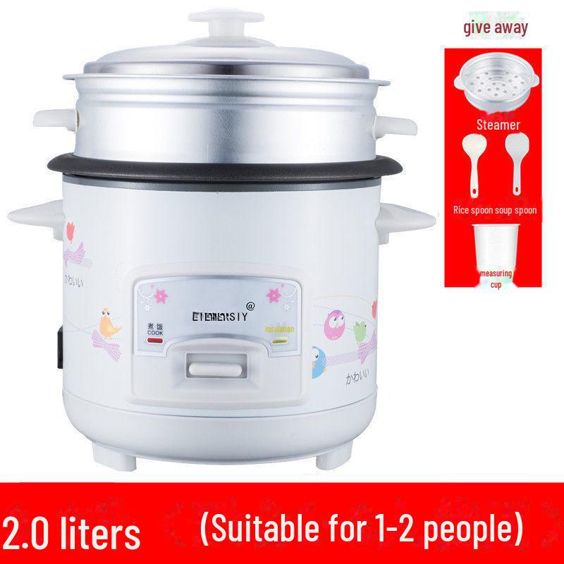 Мини электрическая рисоварка в винтажном стиле, многофункциональная, на 6-8 человек, бесплатная доставка