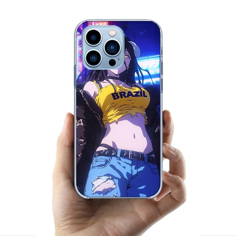 Albedo Overlord Cases Phone Case For Iphone 17E 16E 17 Air 16 Pro Max 15 Pro 14 Plus 11 13 12 Mini Cover Cases Compatible with S