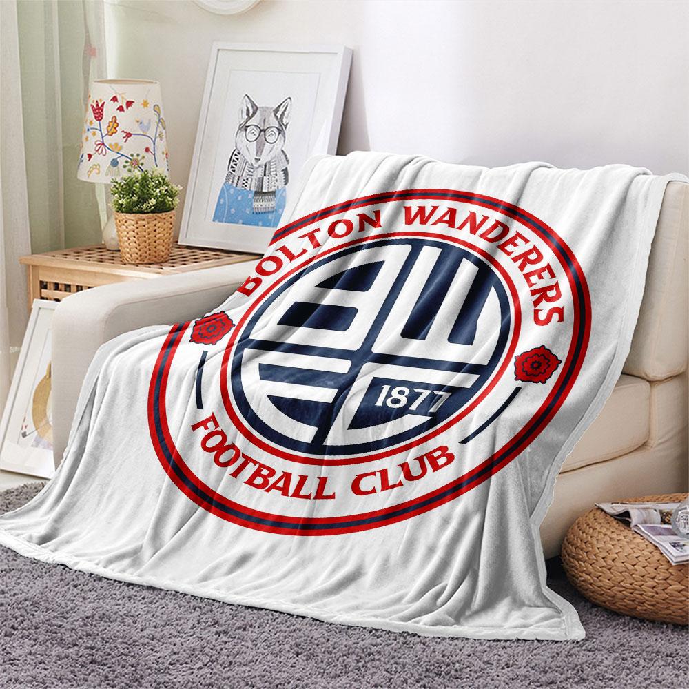 Bolton poster Blanket, High quality Comfortable for All Seasons, Home Decor, Warmth and Comfort