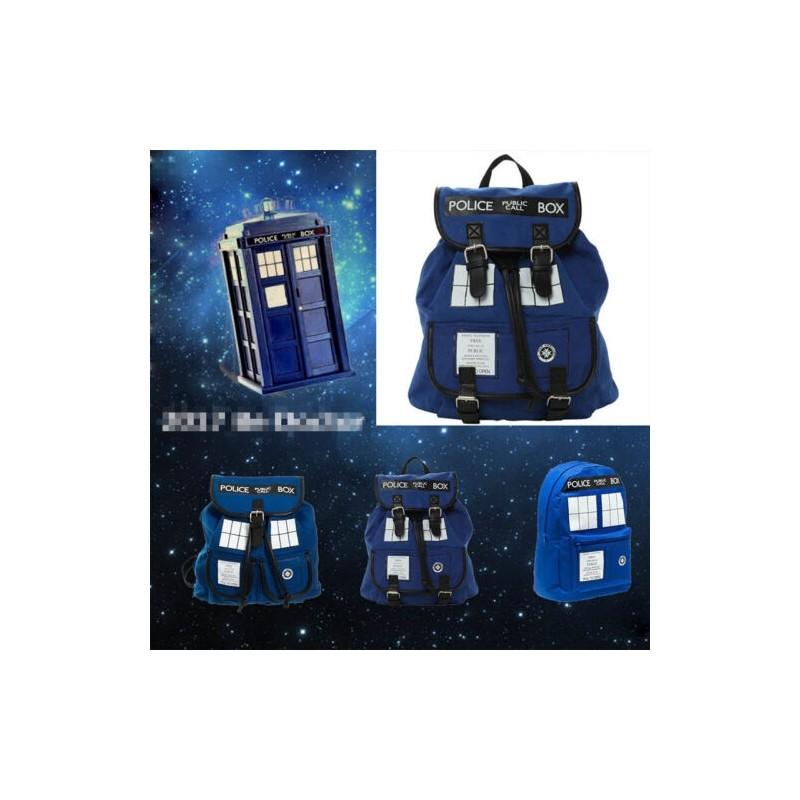 Рюкзак-сумка Doctor Who TARDIS Стильная сумка через плечо Большая вместимость Мягкая сумка