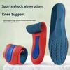 1 пара спортивных стелек, амортизирующие, устойчивые к запахам, дышащие, впитывающие пот, эргономичные стельки для мужчин и женщин, снижающие усталость ног