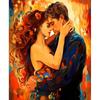 Paint By Numbers Lovers 40x50cm Frame Pictures By Numbers Figure On Canvas DIY Home Decoration DIY Gift