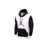 Мужская толстовка с капюшоном на флисовой подкладке Air Jordan с цветными блоками и логотипом, белая CK1349-100