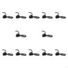 12 Pieces Train Coupler Hook Hobby Accessory Professional Towing Model Railway Parts for