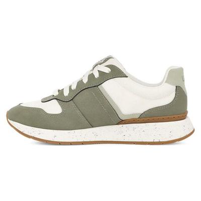 Удобные Легкие Плоские На шнуровке Низкие Спортивные Повседневные Женские кроссовки Мохово-зеленые 1136855-MSG