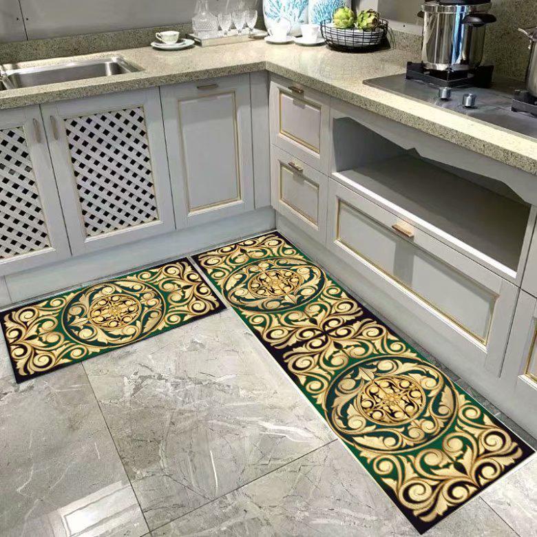 Durable Washable Non-Slip Bathroom and Kitchen Mat