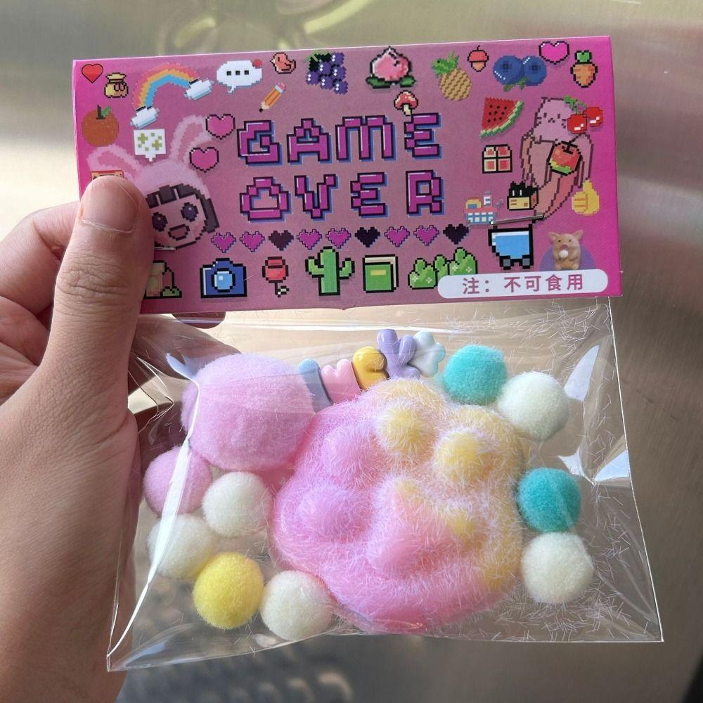 Мультяшная кошачья лапка игрушка с медленным восстановлением кошачья лапка щипать фиджет-игрушка сжимать лапку игрушки сувениры для вечеринки