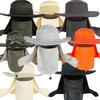 Unisex Visor Hats Fishing Sun Protector Cap UV Protection Face Neck Cover Outdoor Sport Hiking Fishing Hats Outdoor Climbing Bucket Hat Quick Drying