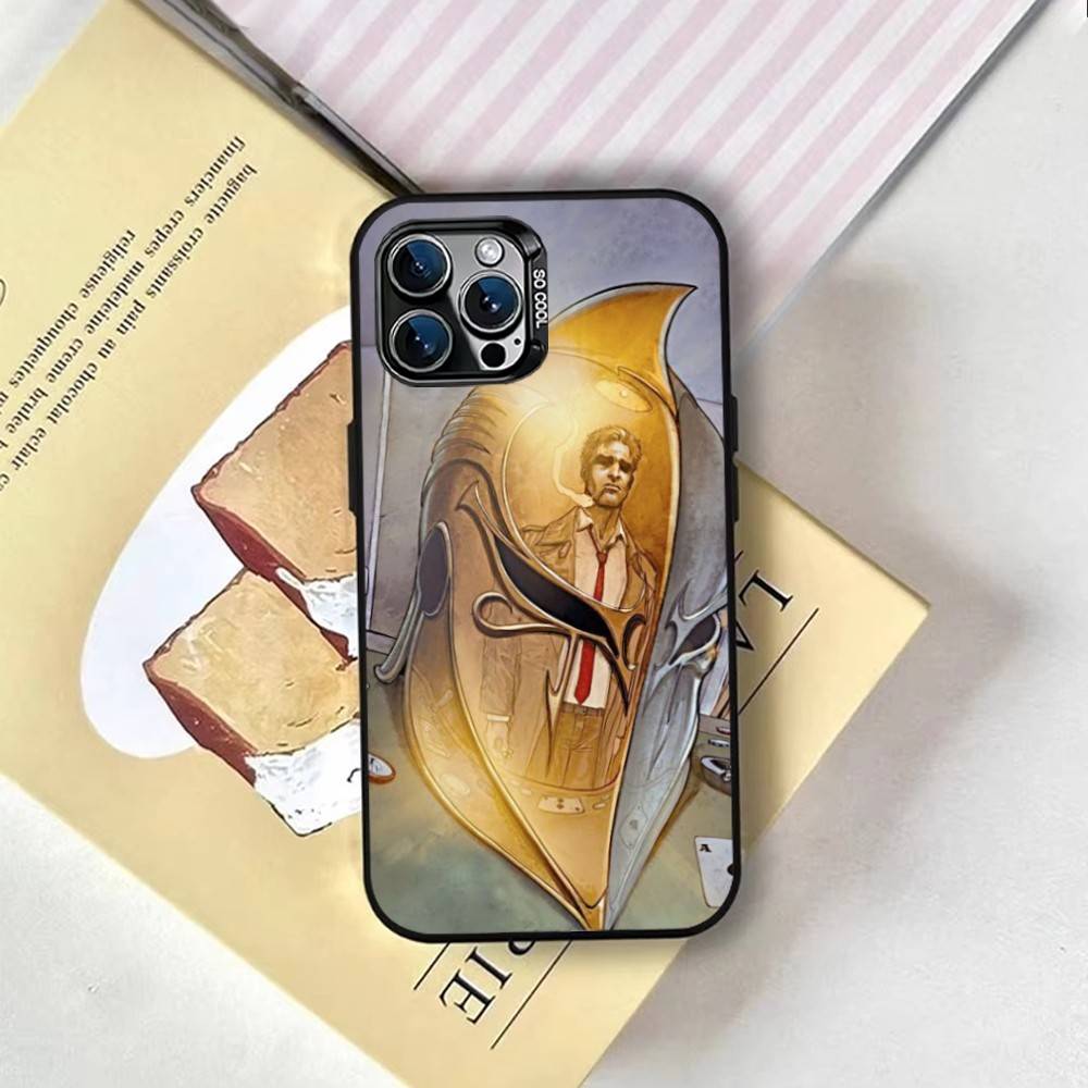 Чехол для телефона с изображением аниме-фильма C-Constantine для iPhone 17,16,15,14,13,12,11 Plus,Pro Max,XS, Цветной серебряный чехол для телефона Funda Cover