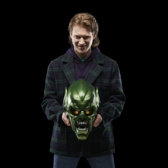 Casque Premium Green Goblin, Article De Cosplay De Collection Pour Adultes, Marvel Legends Series, Spider-Man: No Way Home