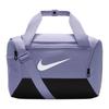 Nike Brasilia Polyester Shoulder Bag, Crossbody Bag, Handbag Extra Small Unisex Light Purple Ice & Black & White Casual DM3977-533